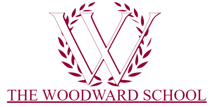 Woodward W with The Woodward School text-logo